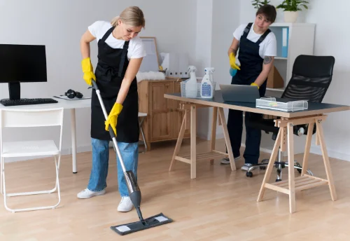 Nettoyage de bureau professionnel aux Bordes-Aumont